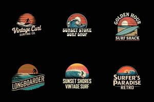 Ride the Waves in Style vector