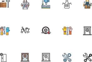 Detailed Icon Analysis for Workshop Bundle vector