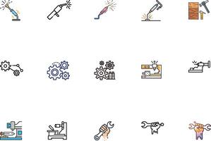 Advanced Workshop Bundle Icon Analysis vector