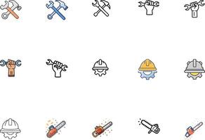 Essential Icon Analysis for Workshop Bundle vector