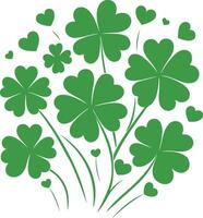shamrock clip art vector