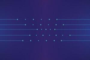 Abstract technology background with lines and circles. Transfer data concepts, internet network, lines dots connection. Quiet technology backdrop. vector