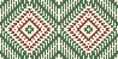 Sari Pattern Geometric Pattern Drawingfolk Embroidery, Aztec Geometric Ornament Print. Design for Carpet, Wallpaper, Clothing, Wrapping, Fabric vector