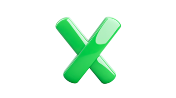 Bright green abstract shape with a transparent background png
