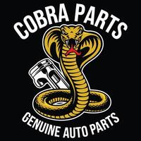 cobra snake art design vector