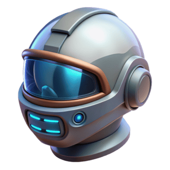 deslumbrante tradicional uma futurista capacete com uma transparente viseira, exibindo digital Informação, lustroso Projeto detalhado png