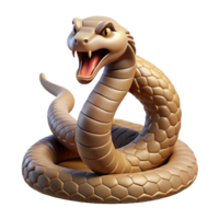 vibrant rustic A coiled rattlesnake ready to strike, desert setting, harsh lighting, intense style, exclusive png