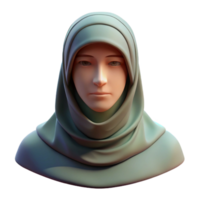 wonderful contemporary Portrait of a person with their face obscured by a veil, mysterious and elegant style, soft diffused lighting 4K png