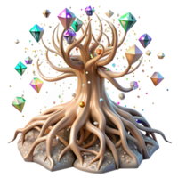 extraordinary modern Tree Roots Intricate Design Isolated Element high resolution png