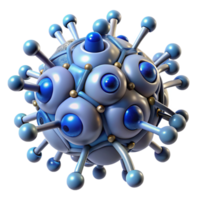 vibrant creative A highly detailed, photorealistic render of a nanobot swarm forming complex shapes, illuminated by microscopic lights premium png