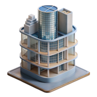 wonderful rustic Section drawing of a skyscraper, revealing interior spaces and structural elements, architectural illustration style 4K png