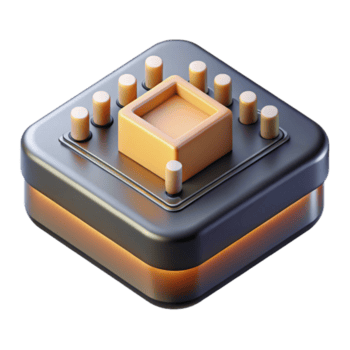impressive classic A microscopic view of transistors on a microchip, illuminated by scanning electron microscope lighting, in a scientific, photorealistic style detailed png