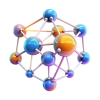 impressive vintage A stylized representation of artificial intelligence as a network of glowing nodes and connections, illuminated by a dynamic, shifting color palette, in an abstract style detailed png