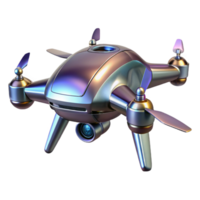 extraordinary rustic A futuristic drone hovering in mid-air, sleek design, metallic finish, studio lighting, product design style high quality png