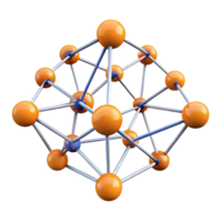 elegant creative A network of interconnected nodes pulsing with data, complex web of lines and points, dark background, abstract style high quality png