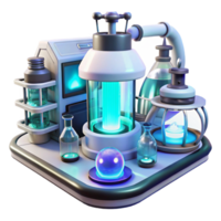 serene classic Portrait of a scientist in a lab coat, looking through a microscope, lit by bright laboratory light, in a scientific photography style high quality png