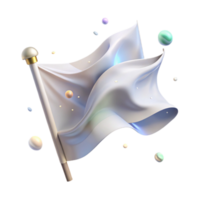 dramatic rustic Waving Flag in Whispering Winds Transparent genuine png