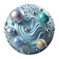 beautiful creative Water Texture Isolated Element with Ripples authentic png