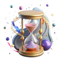 serene rustic Whispering Walls Hourglass Time Symbol Cutout high resolution png