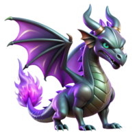 extraordinary abstract A fierce dragon with emerald scales and horns of pure obsidian, breathing a stream of iridescent purple fire. Dramatic, backlit lighting. Art Deco style authentic png