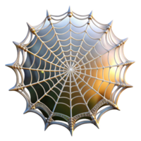 wonderful traditional Dew-kissed spiderweb glistening in the early morning sunlight, macro photography, ethereal style authentic png