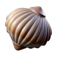 magnificent traditional A single perfect seashell on a black surface, studio lighting, photorealistic style original png
