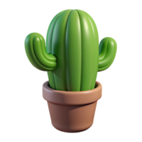 elegant minimalist A cactus in the desert, harsh lighting, minimalist style high quality png