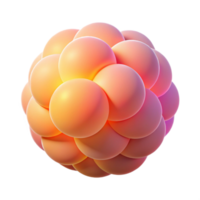 serene minimalist A field of overlapping translucent circles in gradient hues of sunset colors, with a soft, diffused glow, in a Minimalist style original png
