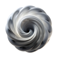 impressive artistic A swirling vortex of smoke in shades of gray and white, illuminated by a dramatic spotlight, in a Abstract Expressionism style high resolution png