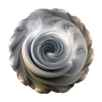 magnificent vintage A swirling vortex of smoke in shades of gray and white, illuminated by a dramatic spotlight, in a Abstract Expressionism style exclusive png