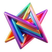 serene minimalist A dynamic composition of intersecting lines in vibrant neon colors, with sharp, contrasting angles and a bright, energetic feel, in a Geometric Abstraction style high quality png