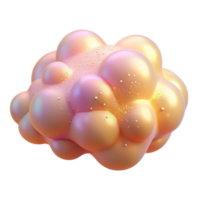 stunning abstract A cloud of iridescent particles in shades of pink and gold, with a soft, sparkling glow, in a Dreamlike style exclusive png