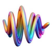 beautiful traditional An abstract representation of sound waves using vibrant colors and dynamic lines, illuminated by a pulsating, rhythmic light, in a synesthesia style detailed png