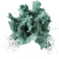 An abstract rendering of smoke and explosion expanding outwards png