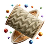 dramatic classic Zigzag Threads Isolated Angular Pattern original png