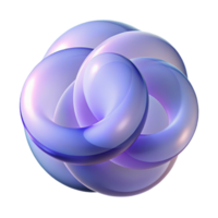 magnificent minimalist A series of overlapping, translucent circles, creating a sense of depth and dimension, illuminated by a soft, ambient light high resolution png