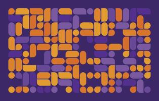 A purple and orange abstract pattern vector