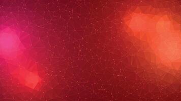 Abstract Geometric red Low polygonal background vector
