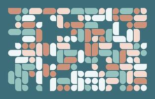 A pattern of squares in different colors vector