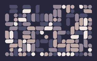 A pattern of squares on a dark background vector