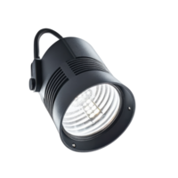 LED Spotlight Illuminates Spaces on transparent background. png