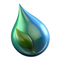 serene rustic A single raindrop falling from a leaf, macro photography, reflective surface, detailed, original png