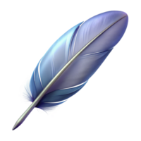 magnificent vintage A single feather floating in the air, delicate barbs, soft, diffused light genuine png