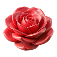 serene rustic A single rose, perfectly formed petals, rich red color, soft lighting exclusive png