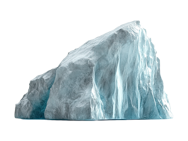 Iceberg isolated on transparent background png