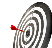 dart with target board element png