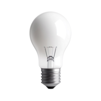 Modern LED Lightbulb Design isolated on transparent background png