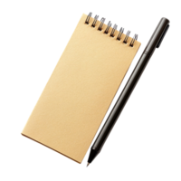 Notepad Image isolated on transparent background png