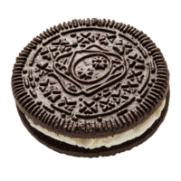 Oreo cookie isolated on transparent background png