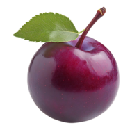 Plum isolated on transparent background png